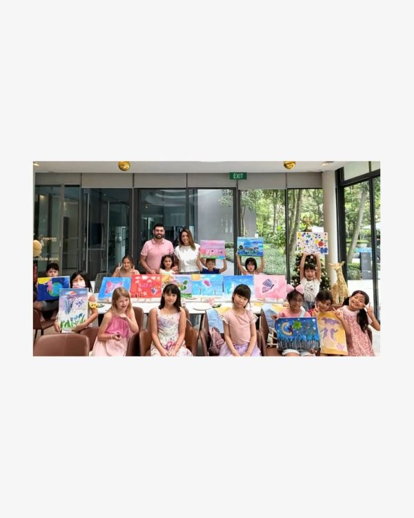 Acrylic Painting Art Jamming - Kids Birthday Party Art Workshop