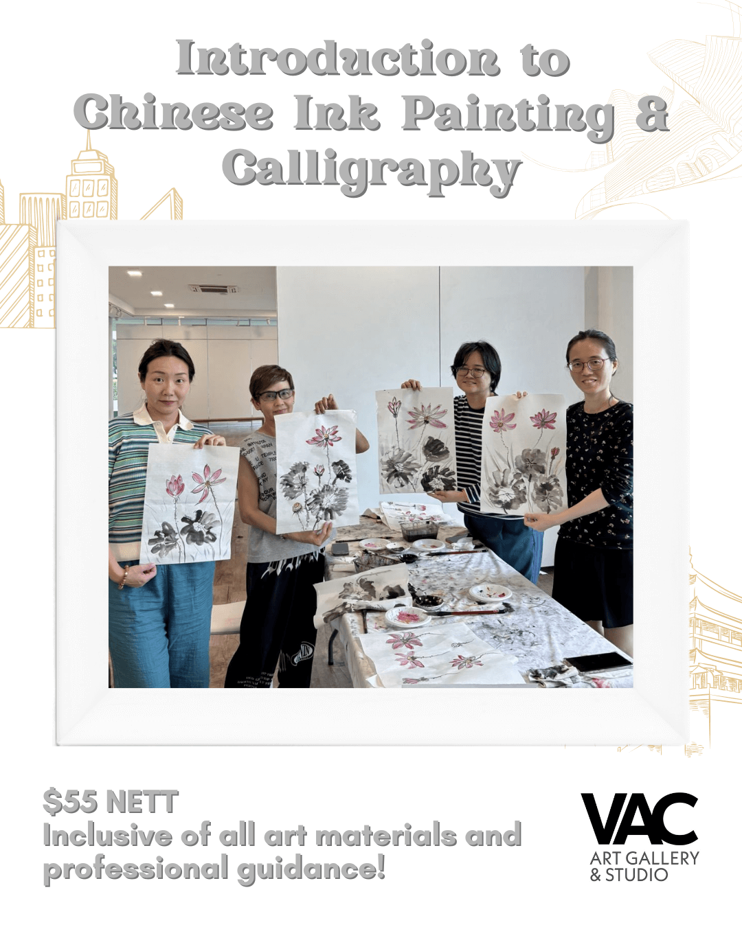 Introduction to Chinese Ink Painting & Calligraphy