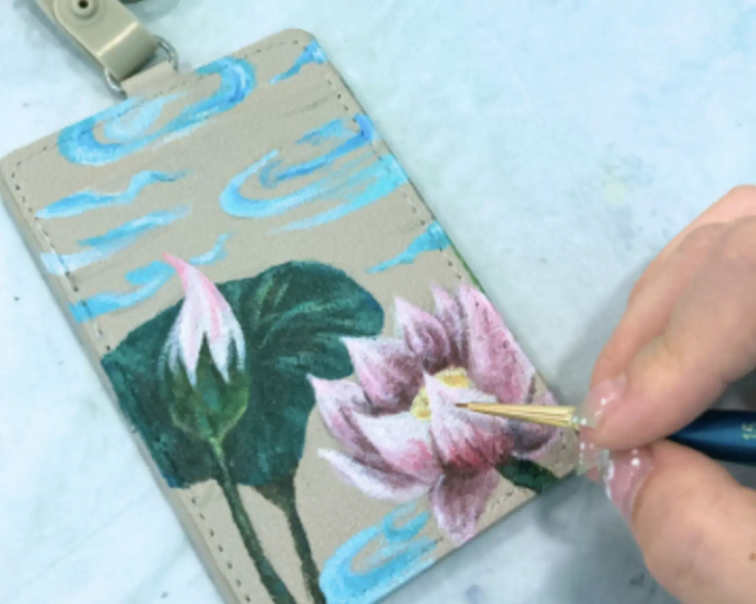 Marquage Leather/Notebook Painting - Image 3