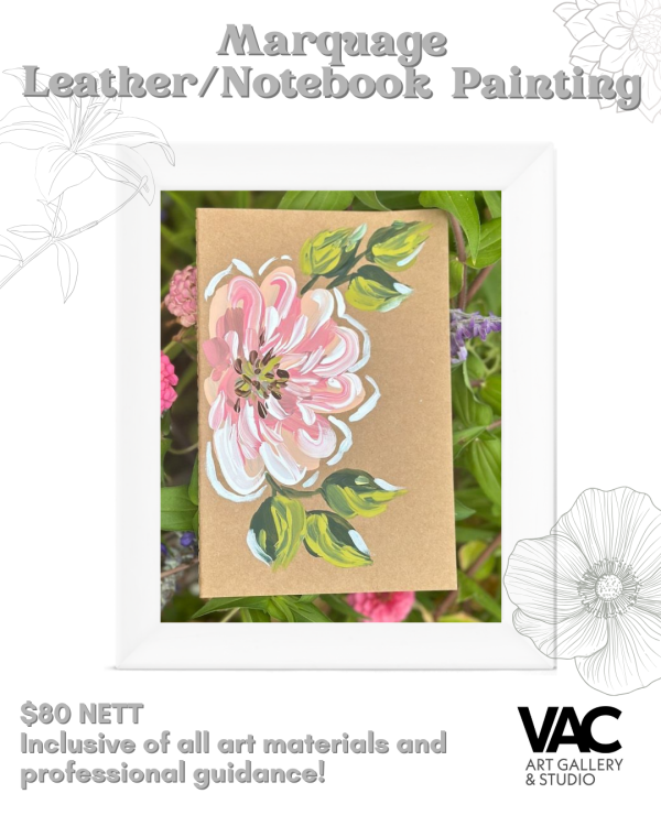 Marquage Leather/Notebook Painting