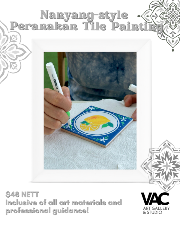 Nanyang-style Peranakan Tile Painting