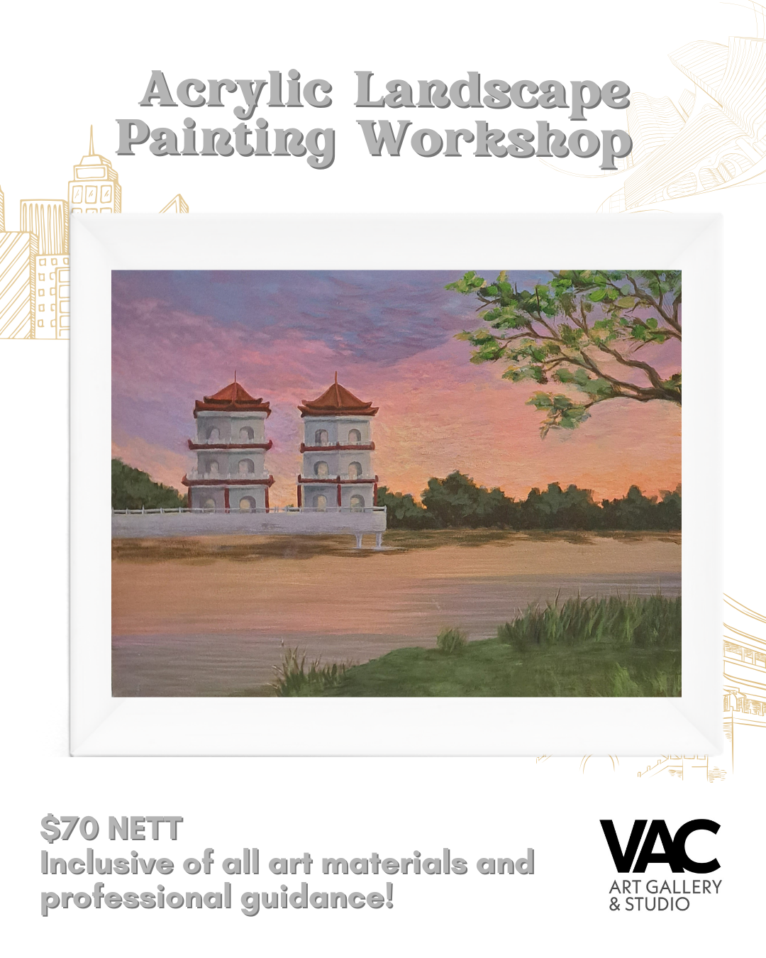 Acrylic Landscape Painting Workshop