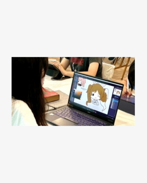 Traditional Drawing + AI Art Creation Experience